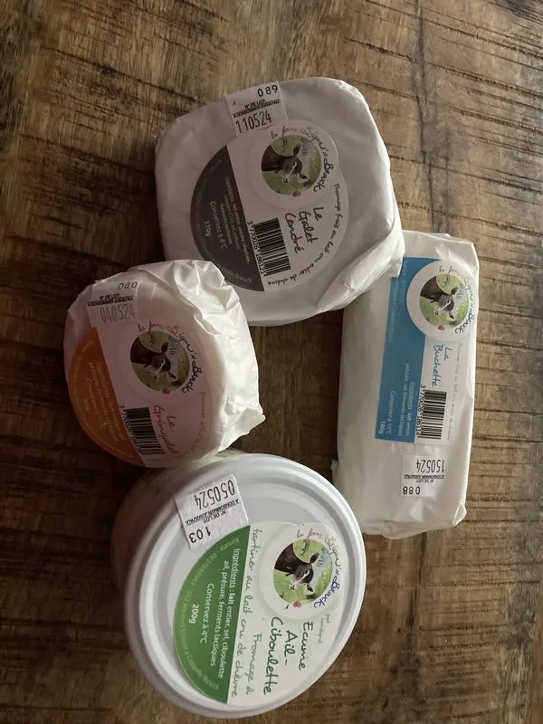 Fromages de chèvres, Dunkerque, Crèmerie Mary