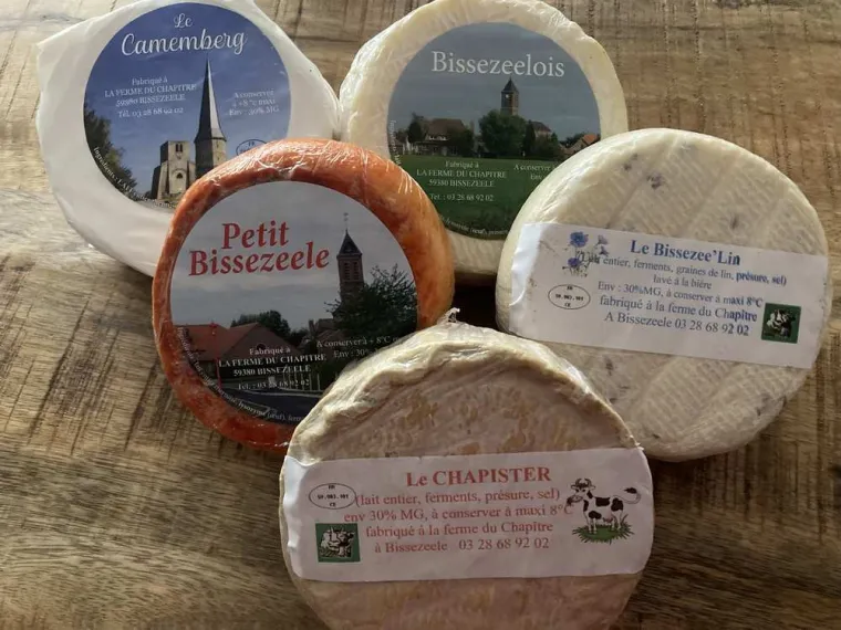 Vente de Fromages locaux sur les marchés à Dunkerque, Dunkerque, Crèmerie Mary